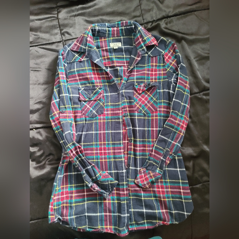 MatchStick Women's Flannel Long Sleeve